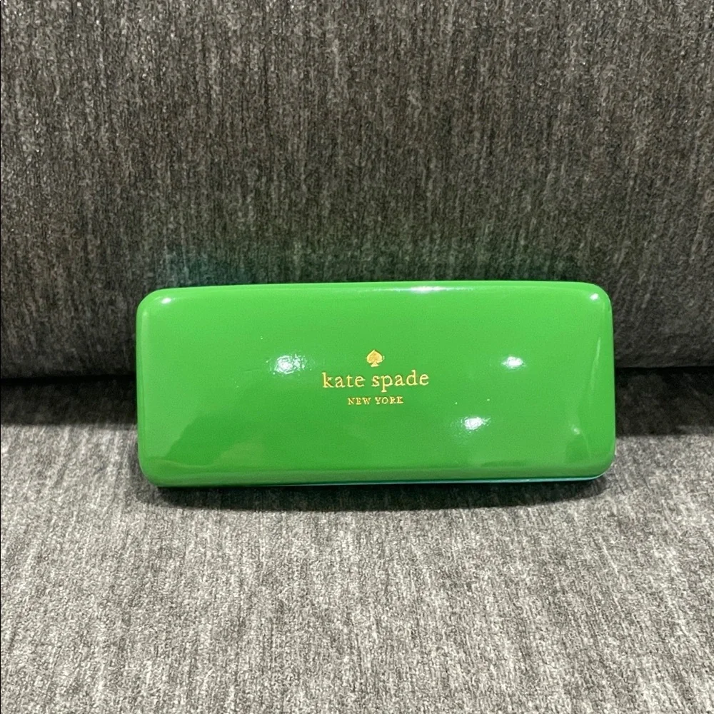 Kate Spade Blue/Green Glasses Case